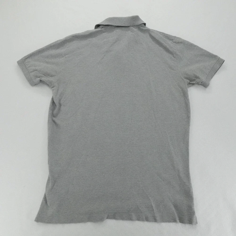 Polo Ralph Lauren Polo Shirt Mens Large Gray Pony Classic Casual Preppy Cotton